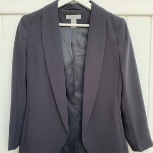 H&M - Women’s Dark Purple Blazer w/Pockets - Size 4